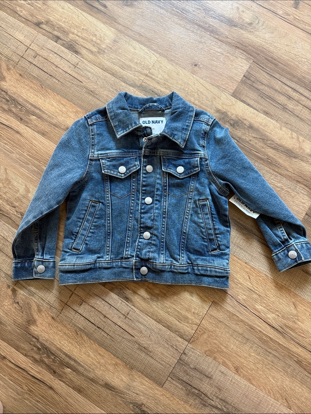Old Navy Kids Denim Jacket in Medium Blue Wash